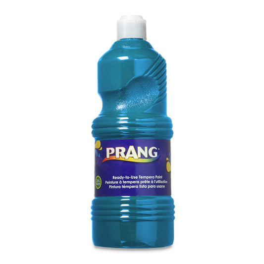 Prang Ready-to-Use Tempera Paint, Turquoise, 32 oz.