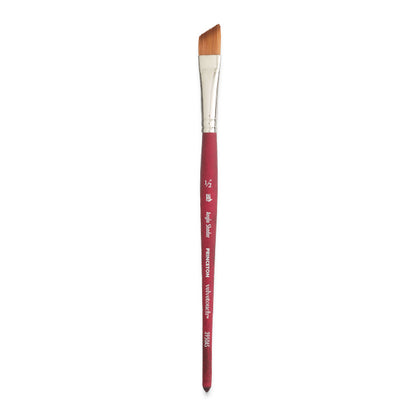 Princeton Velvetouch Series 3950 Synthetic Brush - Angle Shader, Size 1/2"