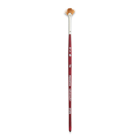 Princeton Velvetouch Series 3950 Synthetic Brush - Fan, Size 10/0