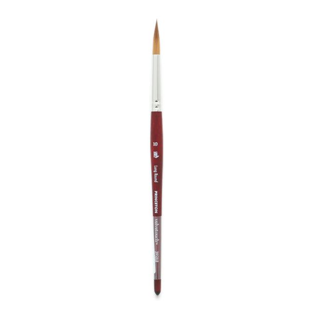 Princeton Velvetouch Series 3950 Synthetic Brush - Long Round, Size 10