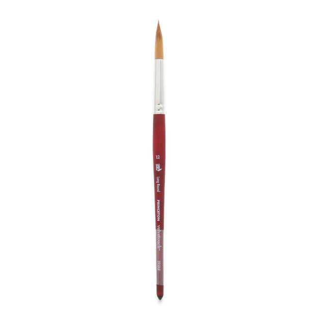 Princeton Velvetouch Series 3950 Synthetic Brush - Long Round, Size 12