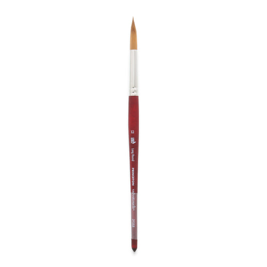 Princeton Velvetouch Series 3950 Synthetic Brush - Long Round, Size 12