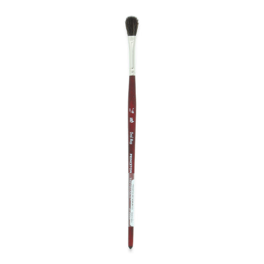 Velvetouch Series 3950 Synthetic Brush - Oval Mop, Size 1/4"