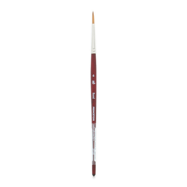 Princeton Velvetouch Series 3950 Synthetic Brush - Round, Size 4