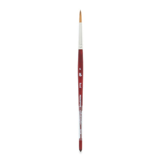 Princeton Velvetouch Series 3950 Synthetic Brush - Round, Size 6