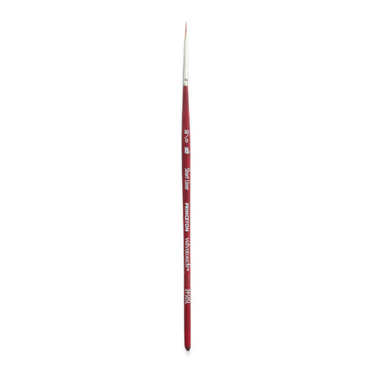 Princeton Velvetouch Series 3950 Synthetic Brush - Short Liner, Size 10/0