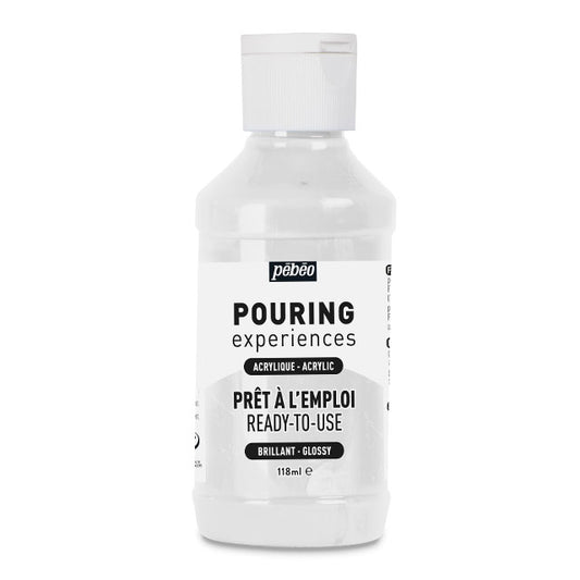 Pebeo Pouring Acrylic - Titanium White, 118 ml