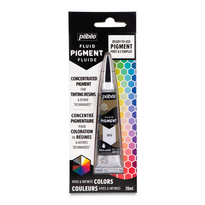 Fluid Pigment, Gold, 20 ml. tube