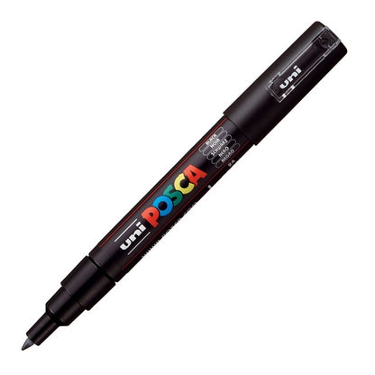 Paint Marker, PC-1MC Extra Fine Tip, Black