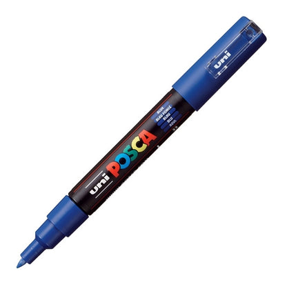 Paint Marker, PC-1MC Extra Fine Tip, Blue