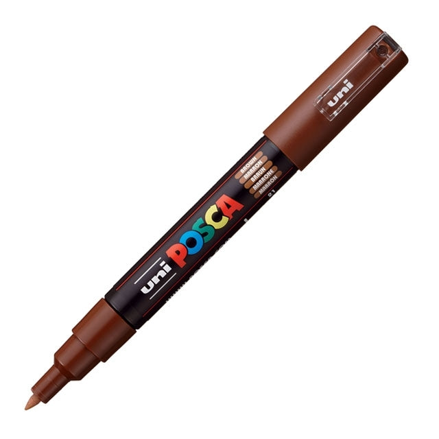 Paint Marker, PC-1MC Extra Fine Tip, Brown