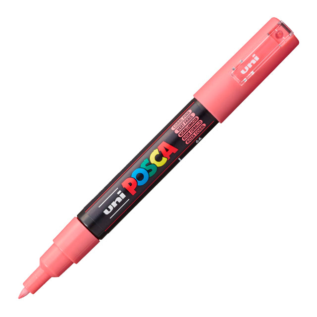 Posca Paint Marker - Extra Fine Tip, Coral Pink