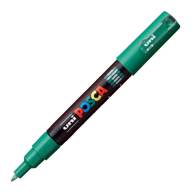 Paint Marker, PC-1MC Extra Fine Tip, Green