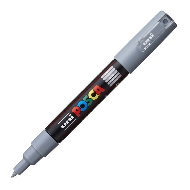 Paint Marker, PC-1MC Extra Fine Tip, Grey