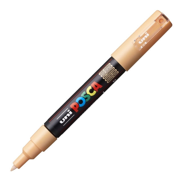 Paint Marker, PC-1MC Extra Fine Tip, Light Orange