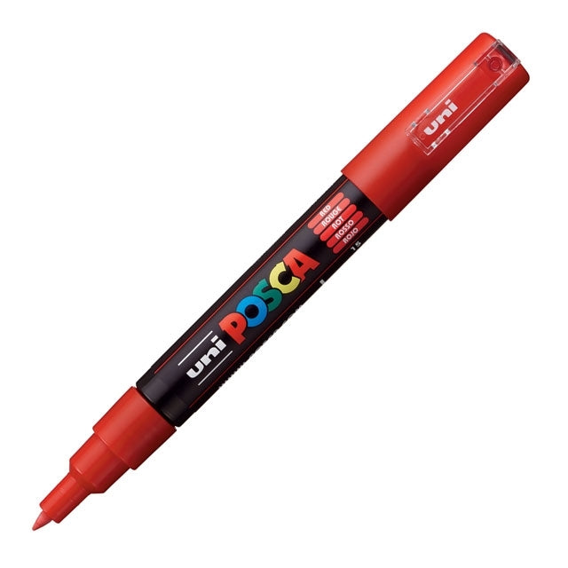 Paint Marker, PC-1MC Extra Fine Tip, Red