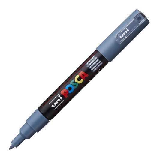 Paint Marker, PC-1MC Extra Fine Tip, Slate Grey