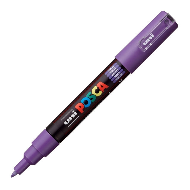 Paint Marker, PC-1MC Extra Fine Tip, Violet