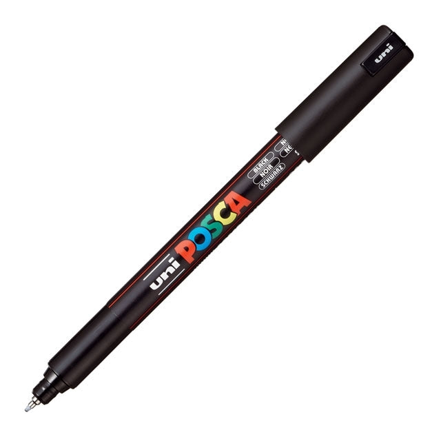 Paint Marker, PC-1MR Ultra Fine Tip, Black