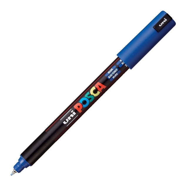 Paint Marker, PC-1MR Ultra Fine Tip, Blue