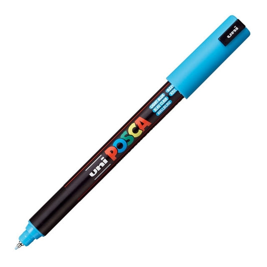 Paint Marker, PC-1MR Ultra Fine Tip, Light Blue