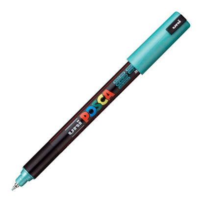 Paint Marker, PC-1MR Ultra Fine Tip, Metallic Green