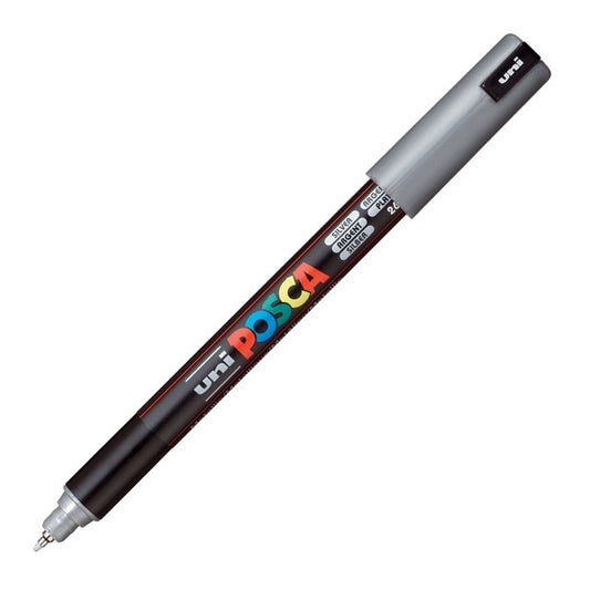 Paint Marker, PC-1MR Ultra Fine Tip, Silver