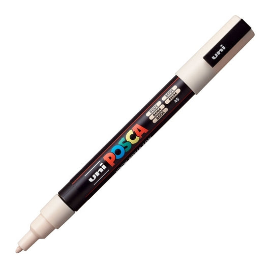 Paint Marker, PC-3M Fine Tip, Beige