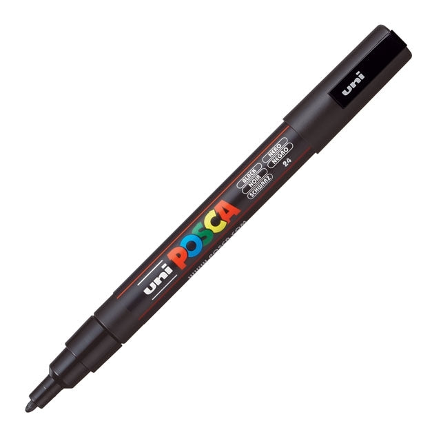 Paint Marker, PC-3M Fine Tip, Black