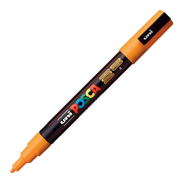 Paint Marker, PC-3M Fine Tip, Bright Yellow