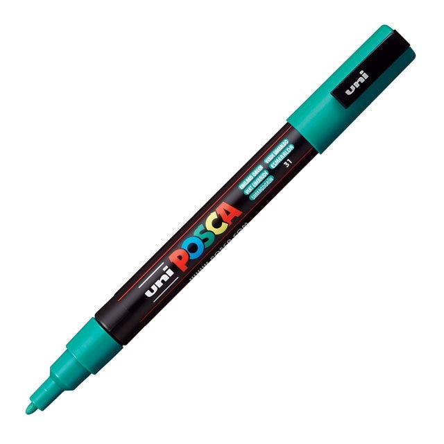 Paint Marker, PC-3M Fine Tip, Emerald Green