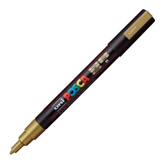 Paint Marker, PC-3M Fine Tip, Gold