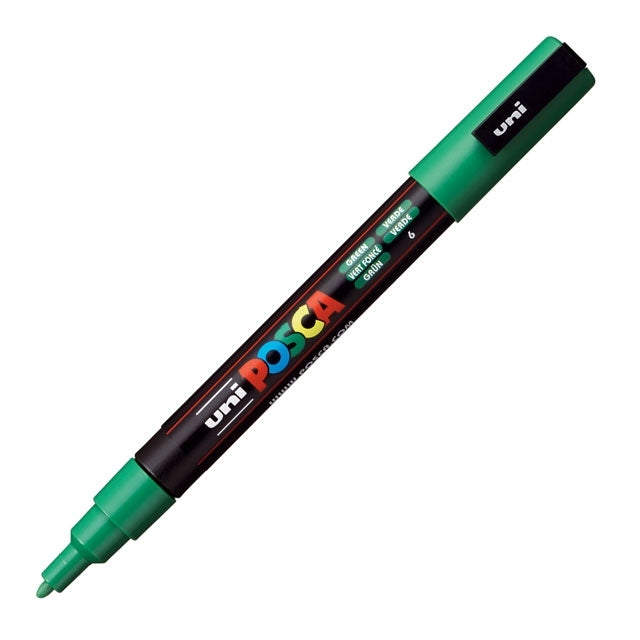 Paint Marker, PC-3M Fine Tip, Green