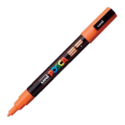 Paint Marker, PC-3M Fine Tip, Orange