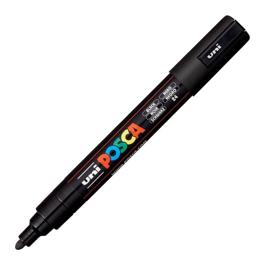 Paint Marker, PC-5M Medium Tip, Black