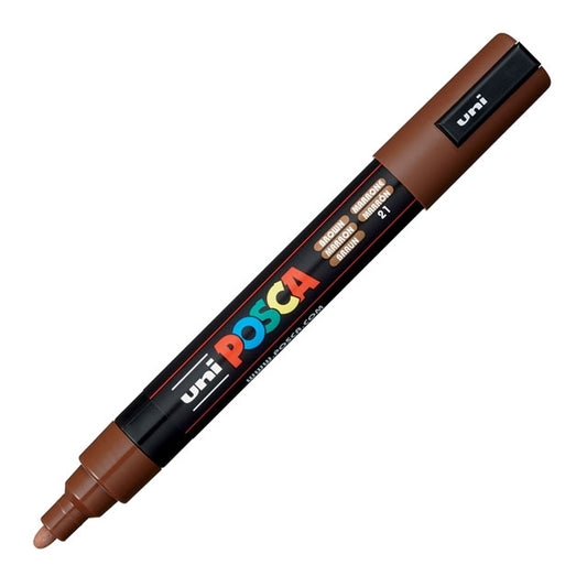 Paint Marker, PC-5M Medium Tip, Brown