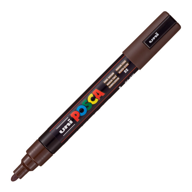 Posca Paint Marker - Medium Tip, Dark Brown