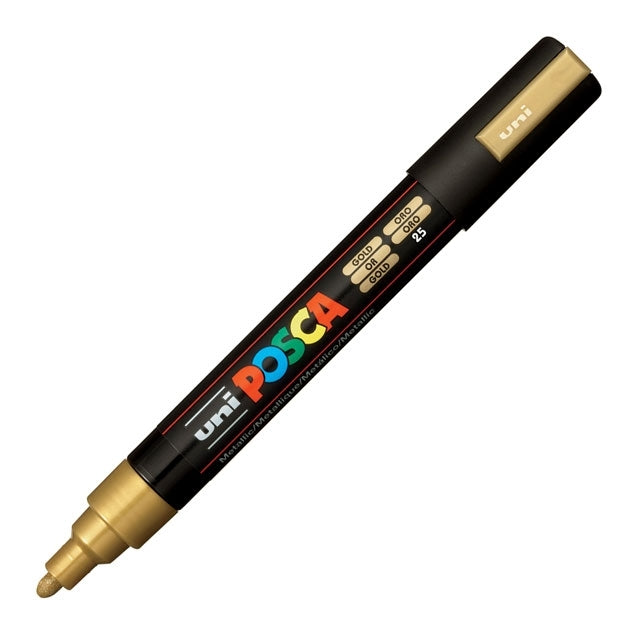 Paint Marker, PC-5M Medium Tip, Gold