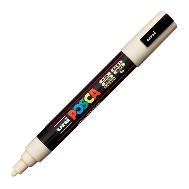 Paint Marker, PC-5M Medium Tip, Ivory