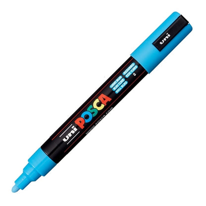 Paint Marker, PC-5M Medium Tip, Light Blue