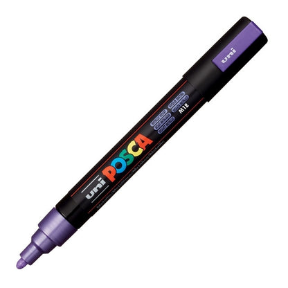 Paint Marker, PC-5M Medium Tip, Metallic Violet