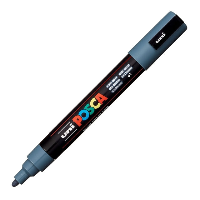 Paint Marker, PC-5M Medium Tip, Slate Grey