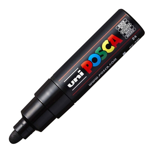 Paint Marker, PC-7M Bullet Tip, Black