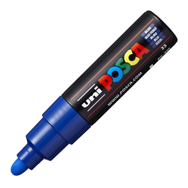 Paint Marker, PC-7M Bullet Tip, Blue