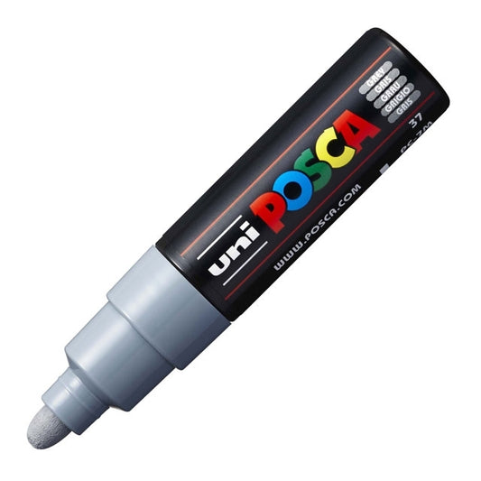 Paint Marker, PC-7M Bullet Tip, Grey