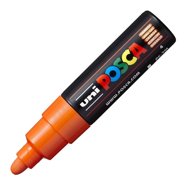 Paint Marker, PC-7M Bullet Tip, Orange