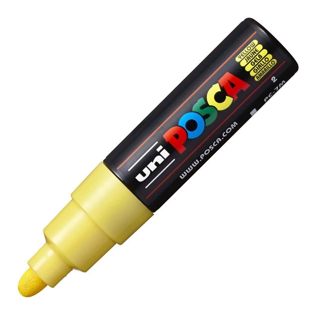 Paint Marker, PC-7M Bullet Tip, Yellow