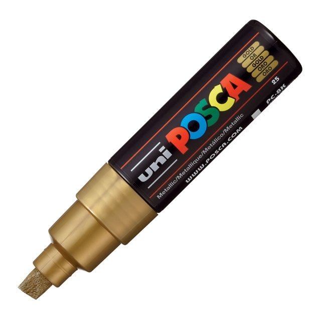 Paint Marker, PC-8K Chisel Tip, Gold