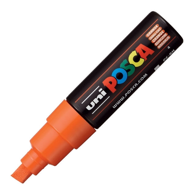 Paint Marker, PC-8K Chisel Tip, Orange