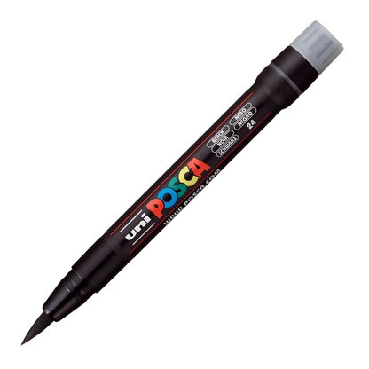 Paint Marker, PCF-350 Brush Tip, Black